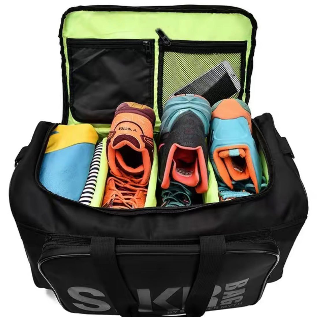 Men's Gym Bag Women's Sneaker Travel Organizer Multifunctional Sports Fitness Multifunctional Duffel Bag