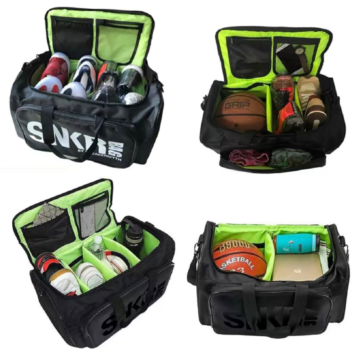 Men's Gym Bag Women's Sneaker Travel Organizer Multifunctional Sports Fitness Multifunctional Duffel Bag