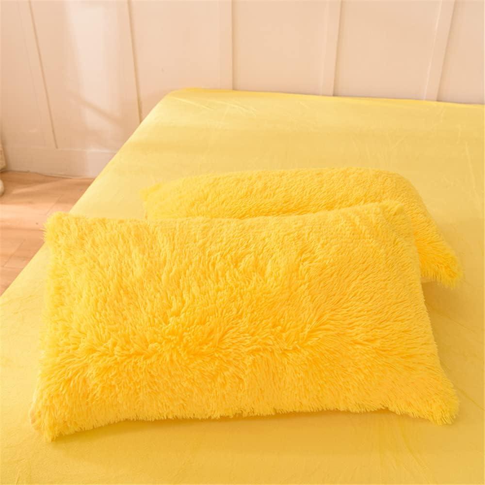 4 Piece Plush Duvet Cover Set - Sportsoney.com 