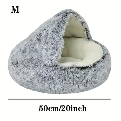 Shell Semi Enclosed Cat Bed